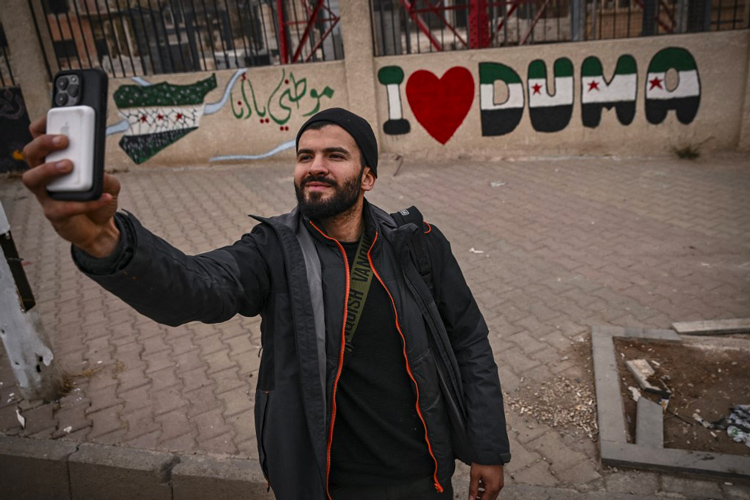 El fotógrafo sirio de la Agence France-Presse Sameer al-Doumy